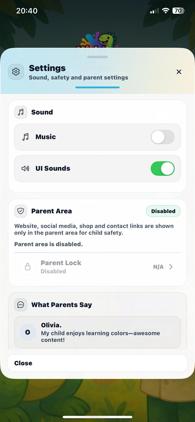 KiddoLand screenshot 3