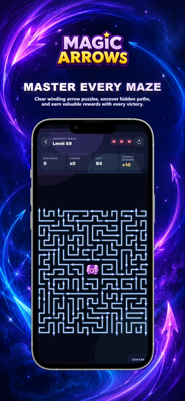 Master Every Maze — Magic Arrows screenshot