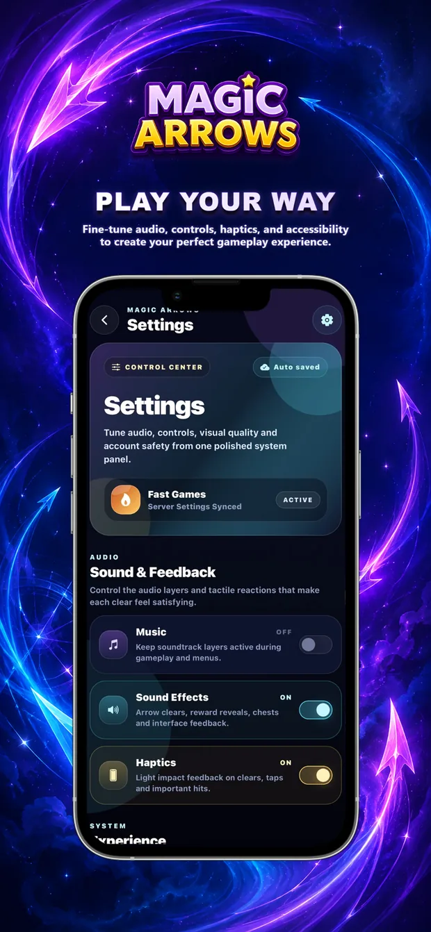 Play Your Way — Magic Arrows screenshot